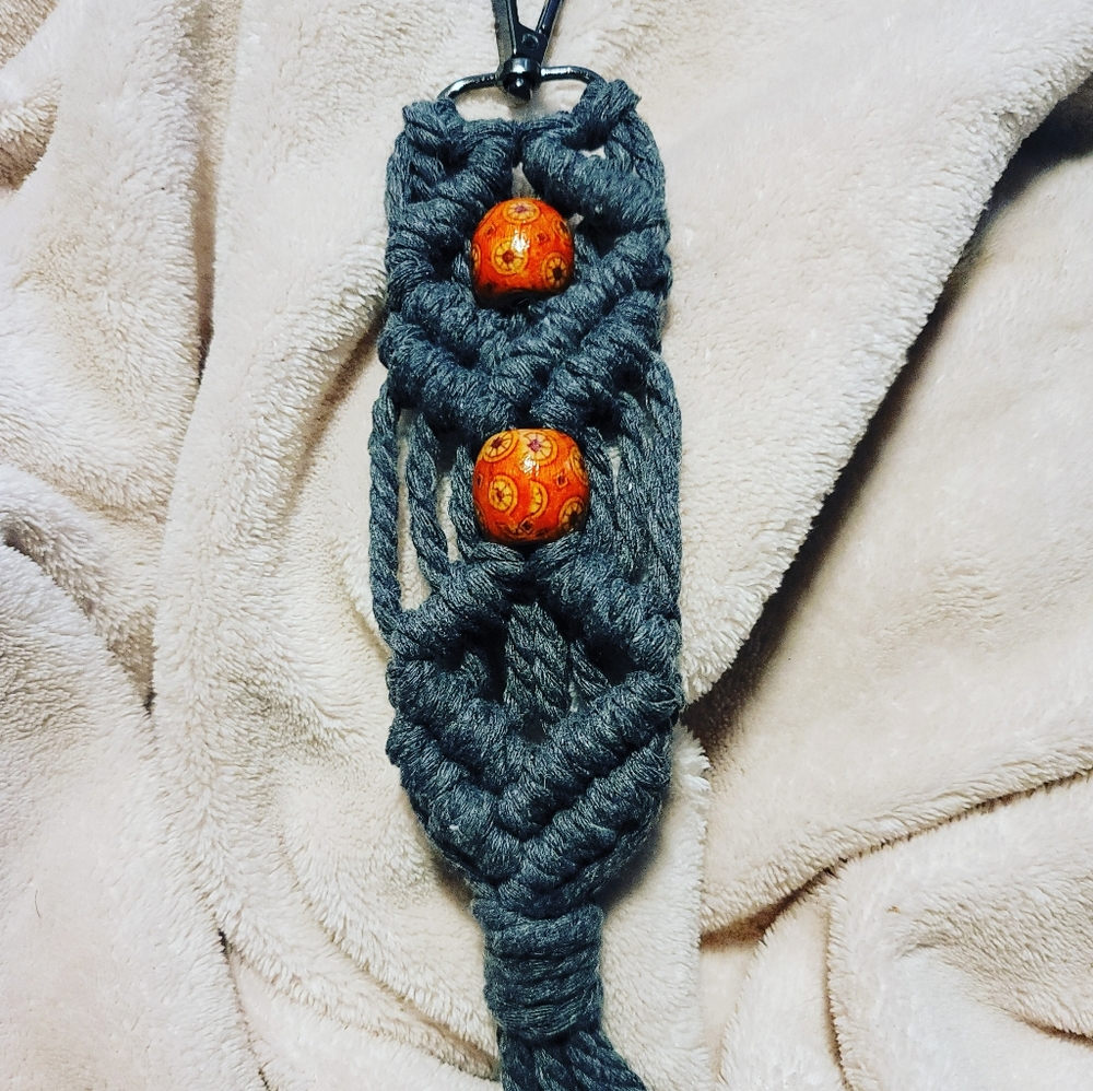 Macrame keychain